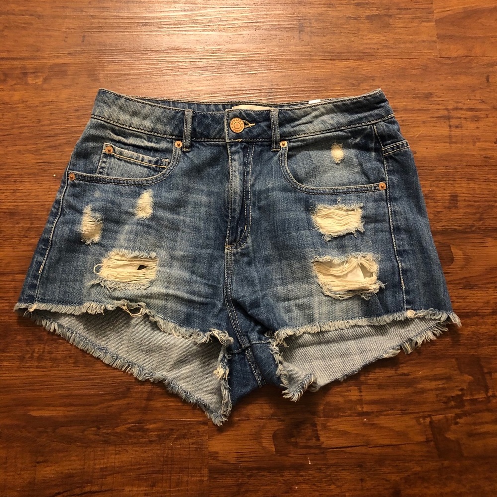 Ripped Jean Shorts (Garage Brand)